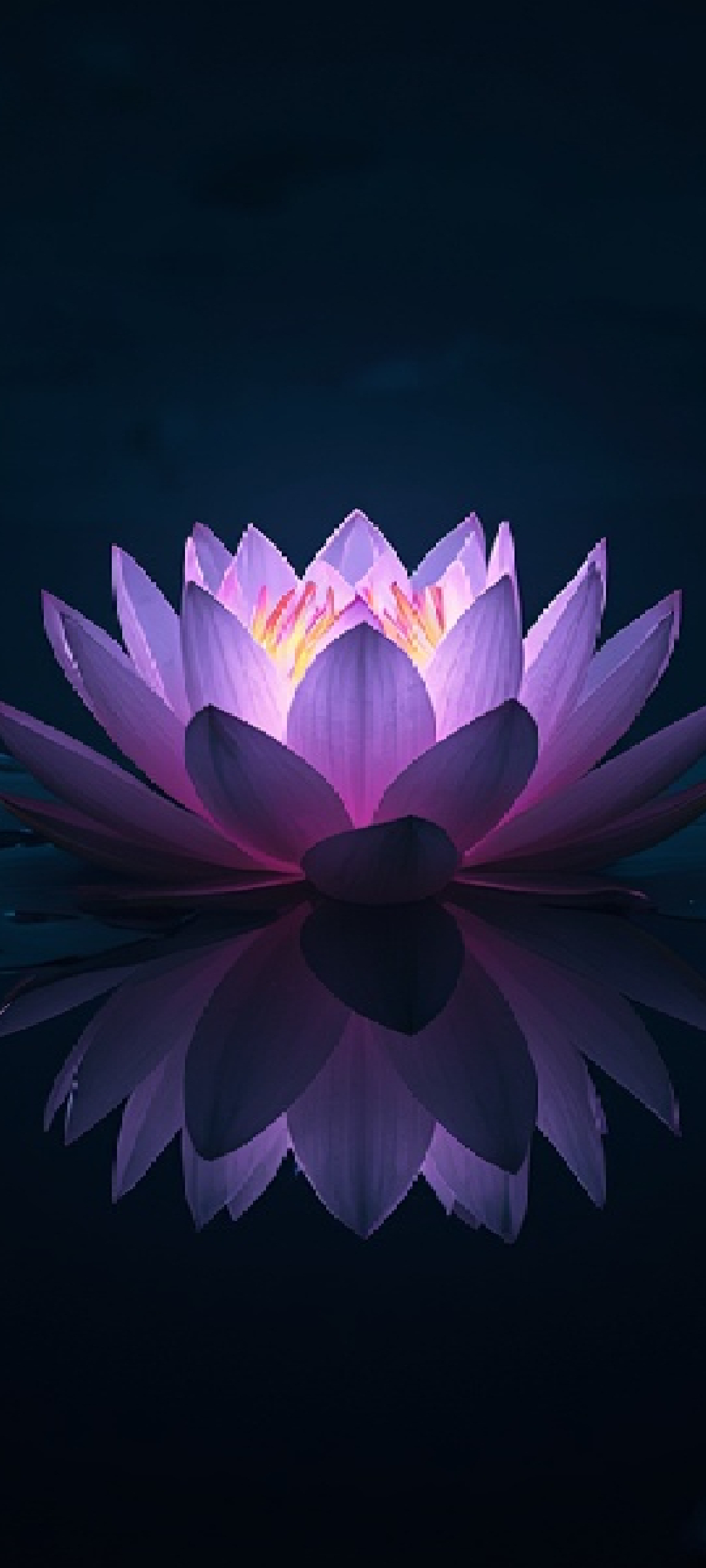  Lotus light source with lake reflection mobile